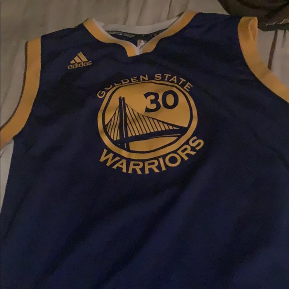 New Stephen Curry jersey
